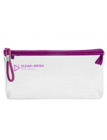 KCK PLAY CLEAR+MESH BAG B6.5-HOT PINK